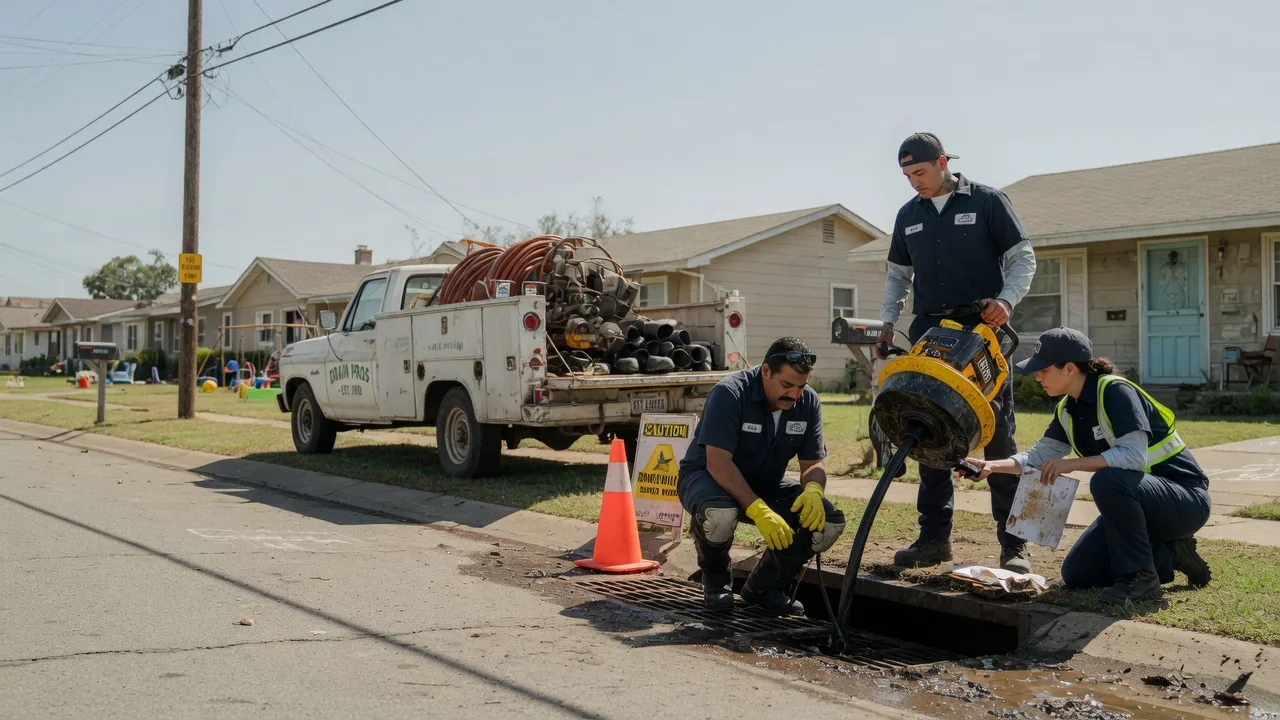 Drain Cleaning in Amorita, OK near me